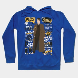 10th Doctor Quotes Hoodie